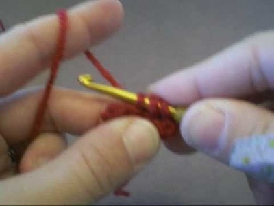 How to make a double crochet - Amigurumi