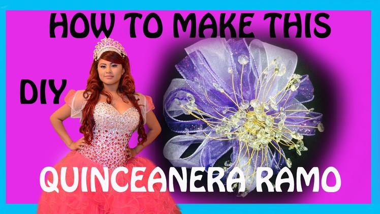How to make a quinceanera bouquet aka ramo DIY