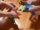 How to make an origami box skeleton (modular)