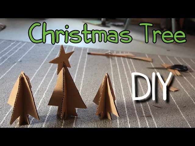 How To Make Homemade Toy-Christmas Tree-DIY
