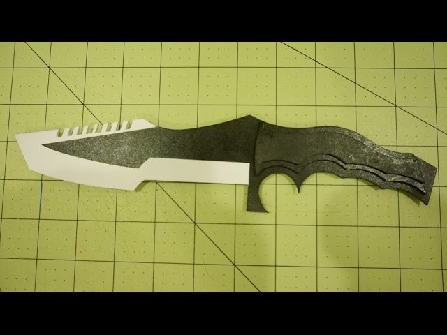 How to make Paper CS:GO Huntsman Knife