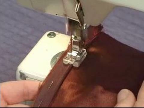 How to Sew Zippers : Sewing Right Side for Invisible Zipper