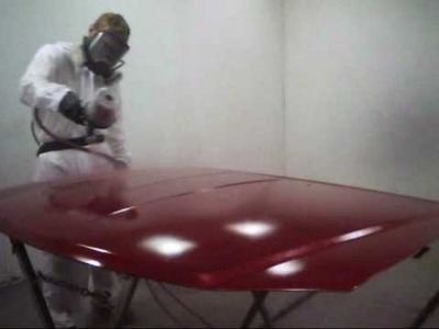 How to Spray Waterborne Paint