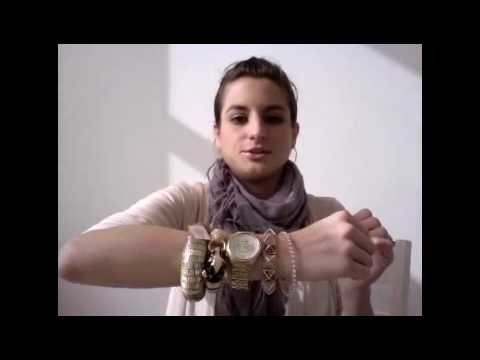 How to Stack Bangles - fashion style tips
