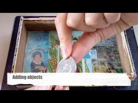 How to use Epoxy Resin on a collage