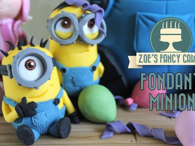 Minions: How to make a minion model using gum paste or fimo despicable me minions