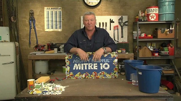Mitre 10: How to create a great mosaic piece presented by Scott Cam