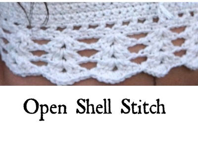 Open Shell Stitch Tutorial