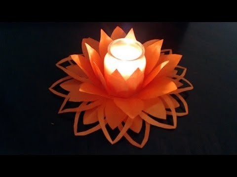 Part II - How to make paper flower decoration (updated)