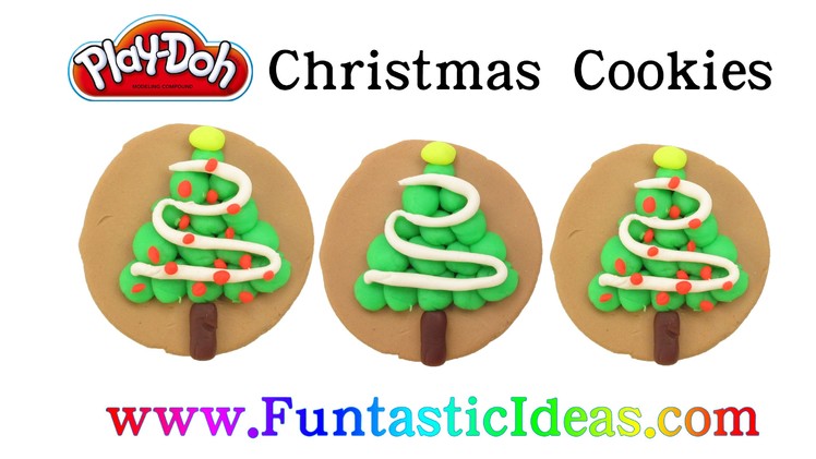 Play Doh Christmas Cookies - How to with playdough