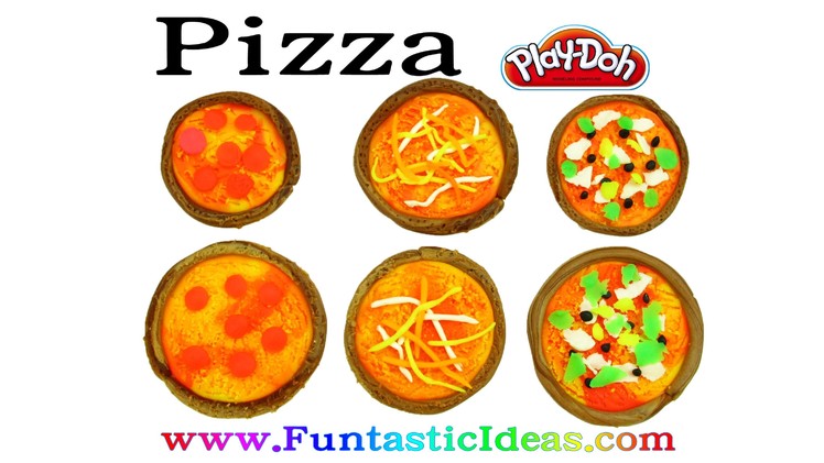 Play Doh Pizza Fast Food - How to by Funtastic Ideas