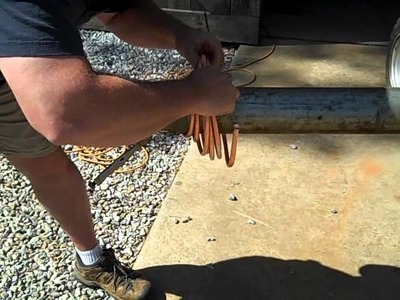 Prepper Tip- Bending copper tubing with ICE!