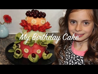 Quick & Easy Fruit Cake ( My Birthday Cake )