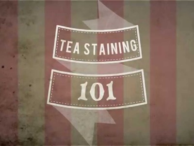 Steampunk 101: Tea Staining TUTORIAL
