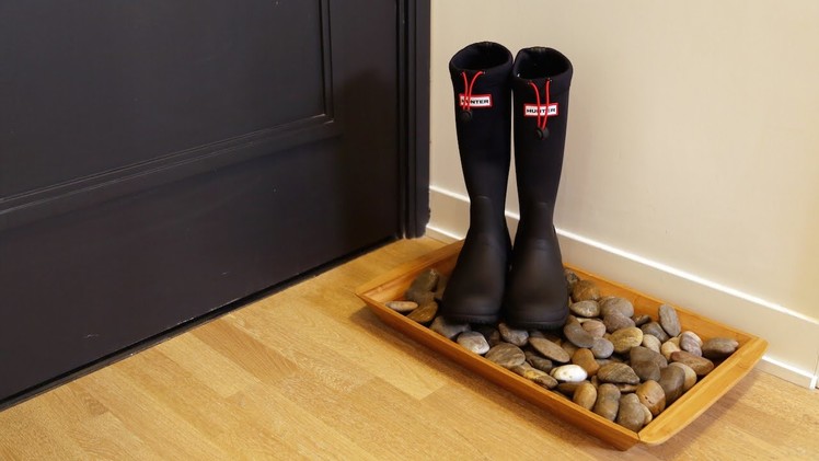 Suite Living | DIY Winter Boot Tray