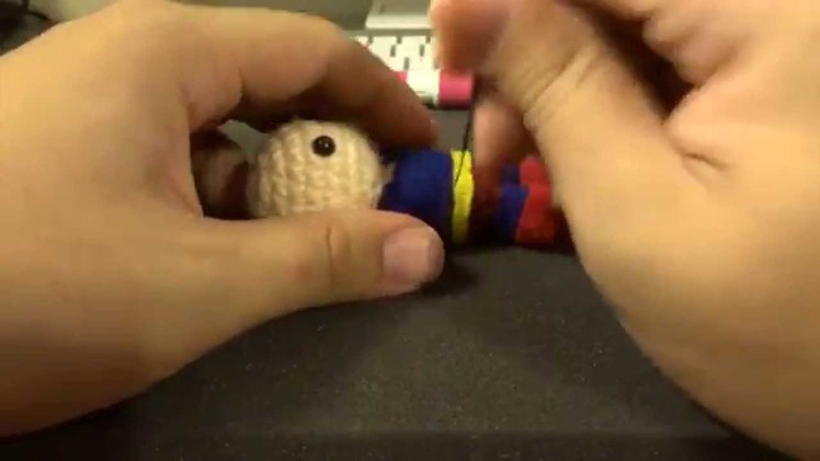 Superman Crochet.Needle Felted Doll