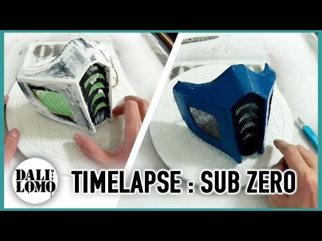 Timelapse - Making MK Sub Zero Costume Mask