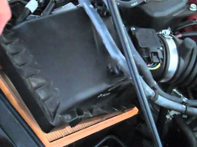 Tutorial:  Change air filter on a 2006 Subaru WRX STi
