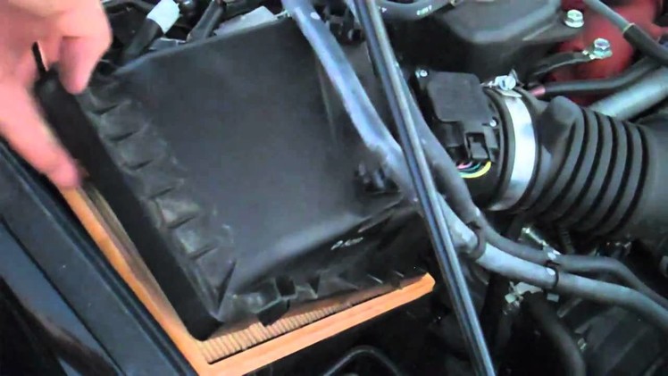 Tutorial:  Change air filter on a 2006 Subaru WRX STi