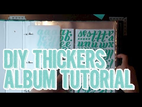 404: How to Make a Thickers Album, Thickers Organization - Organized Me Friday