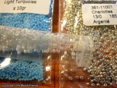 Bead Haul - Shopping Review: Miyuki Seed Beads, Charlotte Beads, End Caps and Polymer Clay