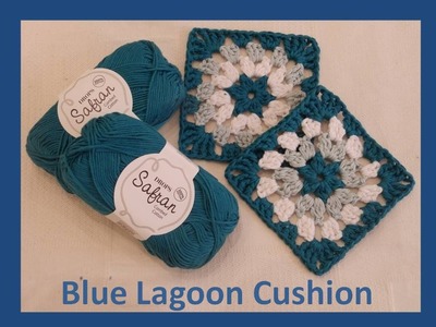 Blue Lagoon Cushion - Making the granny - ENGLISH