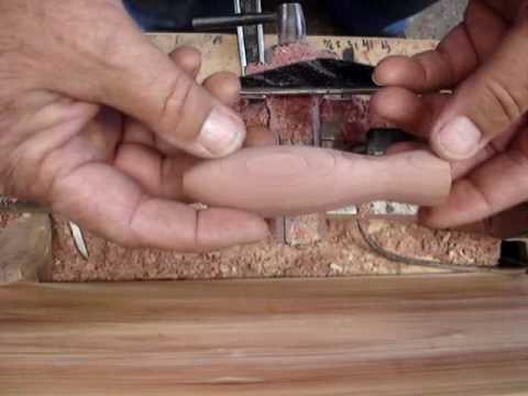 Center Drilling Wooden Lure For Through Wire Construction