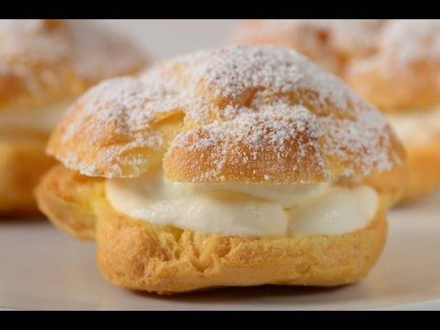 Cream Puffs Recipe Demonstration - Joyofbaking.com