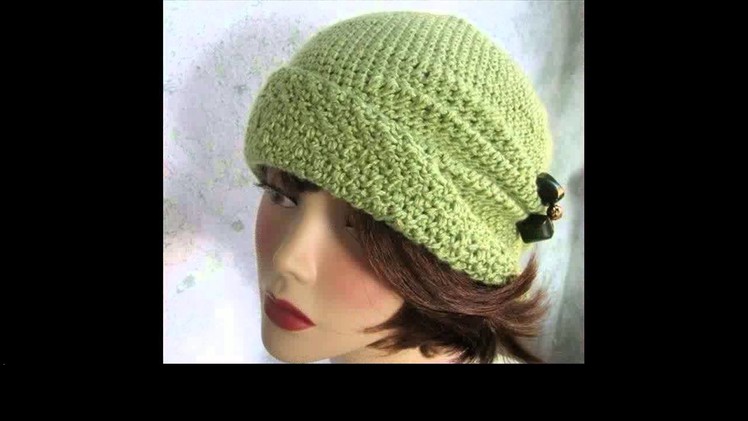Crochet hats for women