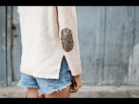 DIY: Glitter Elbow Patches!