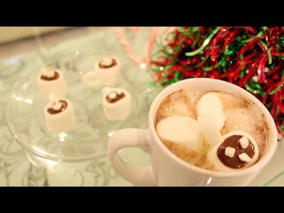 ❄ DIY: Marshmallow Hot Chocolate Snack ❄