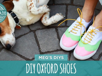 DIY Oxford Shoes - White Shoes Challenge Week - HGTV Handmade