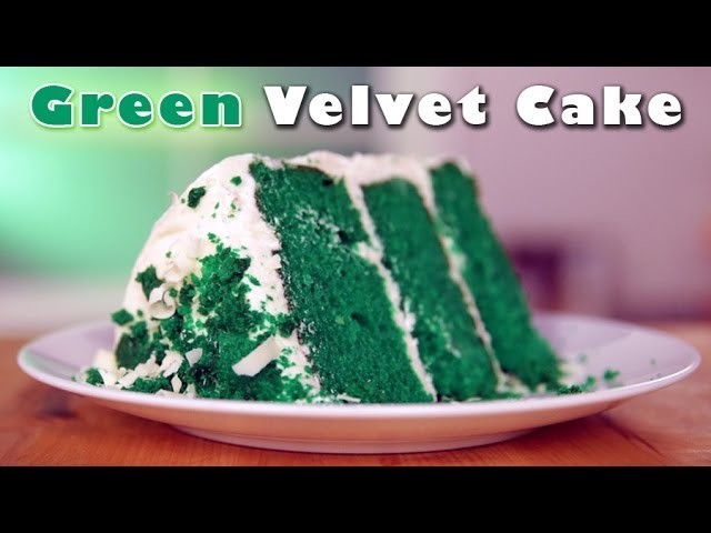 Green Velvet Cake | Eat The Trend