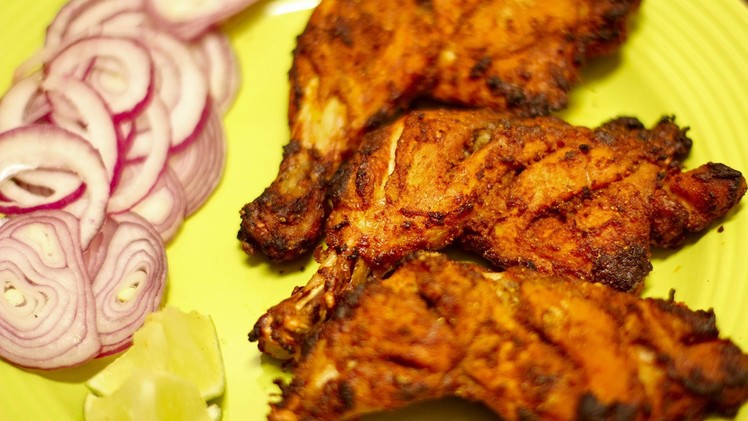 Grilled Tandoori chicken (Indian style)