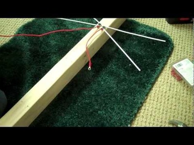 How to Build a 4-bay Bowtie Antenna part 1