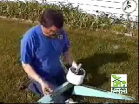 How to build a home made wind generator