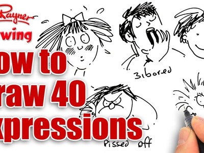 How to draw 40 Different Expressions - Spoken Tutorial