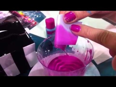 How to dye ribbon (easily!) || Crafty Chica