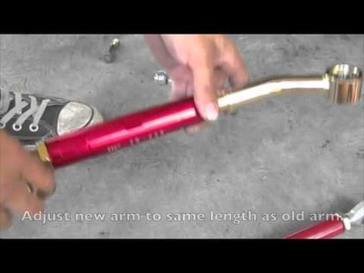 How to Install Toe Arms (240sx)