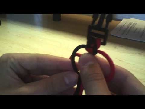 How to make a paracord bracelet (cobra weave)