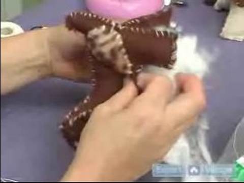 How to Make a Stuffed Animal : How to Stuff Body & Sew Close a Stuffed Animal