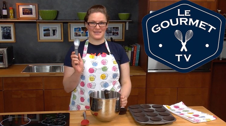 One Bowl Chocolate Cupcakes - LeGourmetTV Recipe