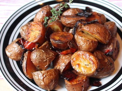 Roasted Red Potatoes - Simple Yet Awesome Roasted Potato Side Dish