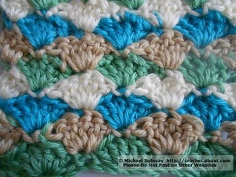 Shell stitch crochet Tamil