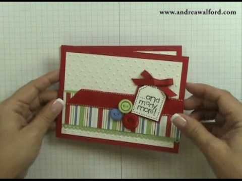 Stampin' Up! Tutorial: And Many More Birthday Card
