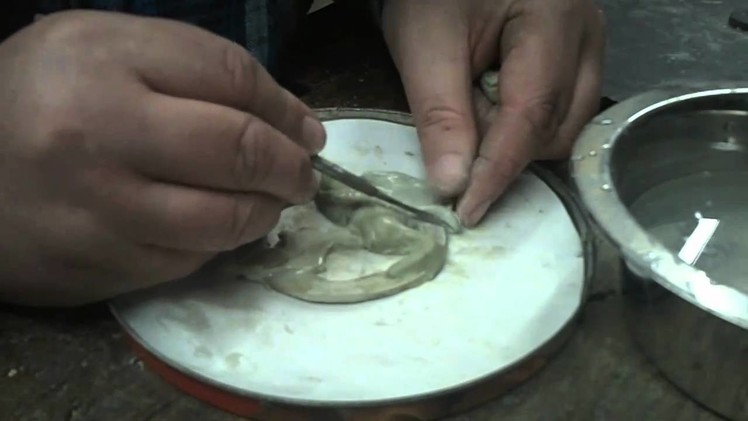 Stoney Video Blog 3 Creating a Dragon Buckle - rough shaping