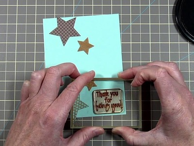 Thank You Card with Texture