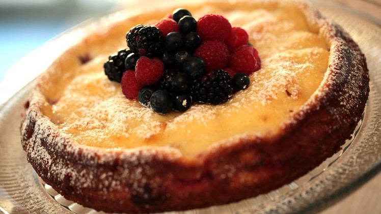 Triple Berry Danish Cheesecake Recipe || KIN EATS