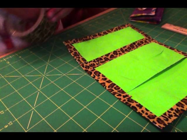 Tutorial: how to make a duct tape womens wallet Part 1: