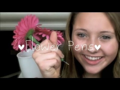 Valentine's Day Collab: DIY Flower Pen Gift